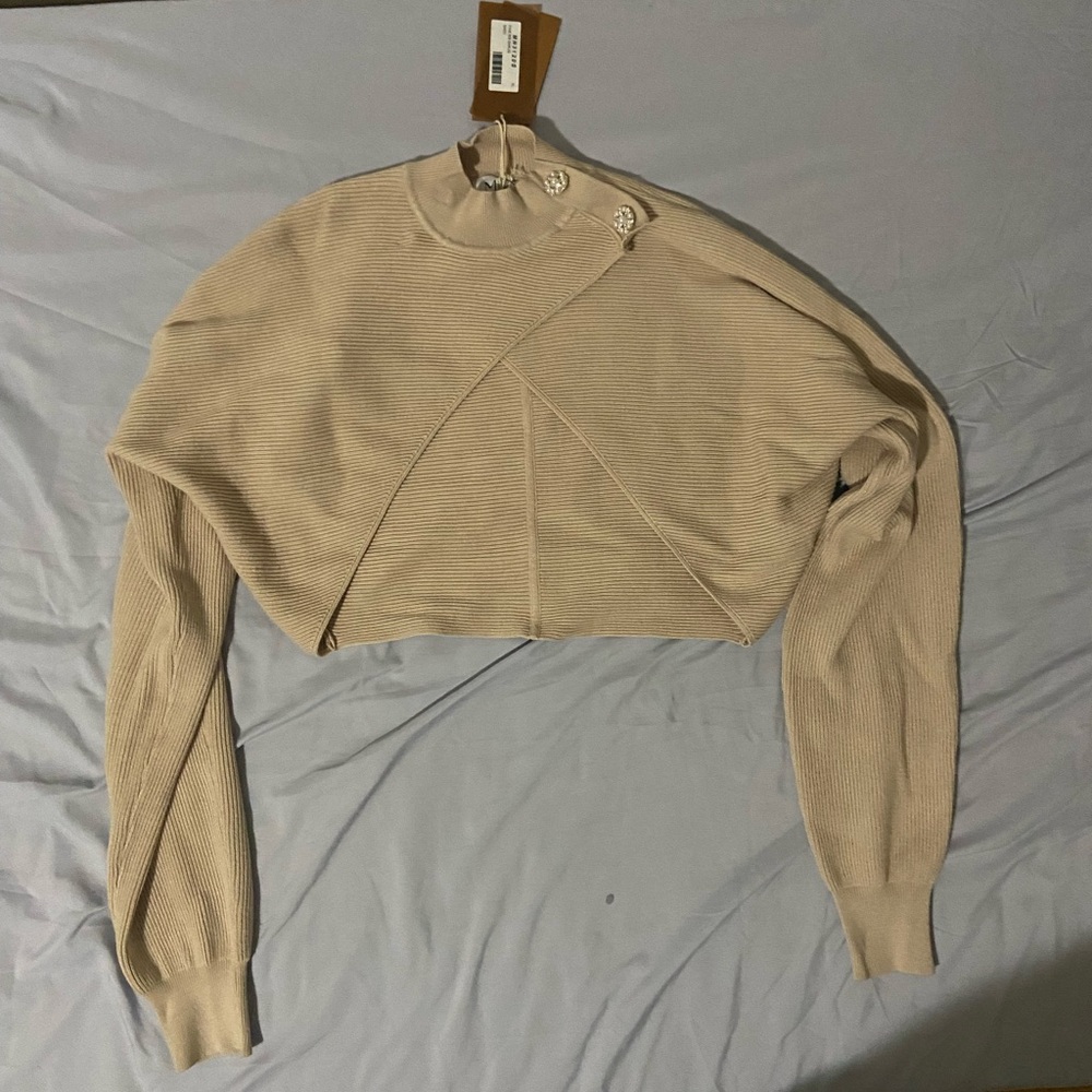 MUN long sleeve crop top